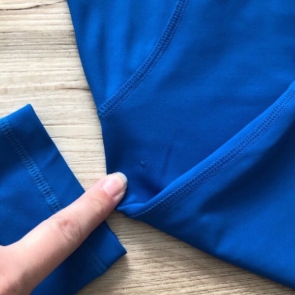 Zyia Blue Leggings - Picture 4 of 6